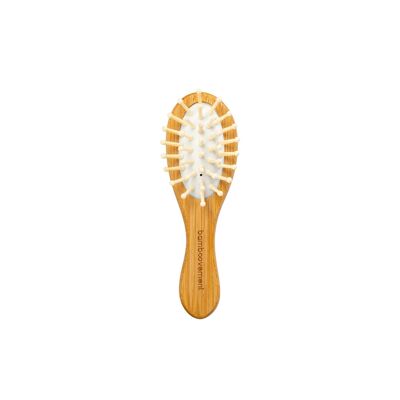 Sustainable & Eco-Friendly Mini Bamboo Hairbrush - Vegan