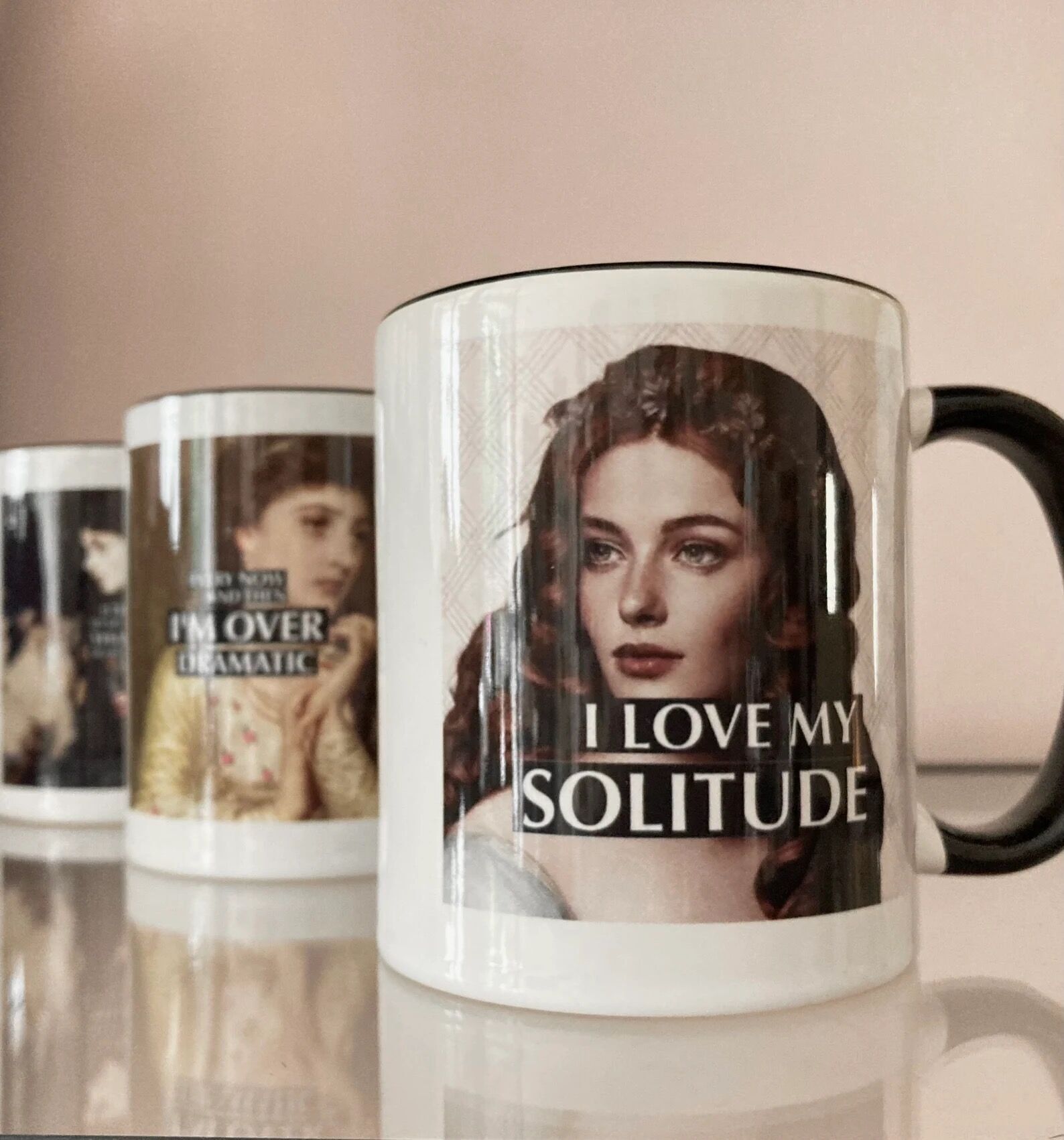 Statement mug “I Love My Solitude”, 260 ml