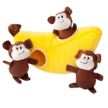 Zippy Burrow - Singe et banane 2
