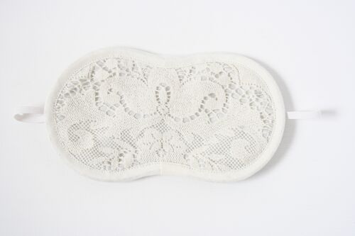 Lace slaapmasker - ecru