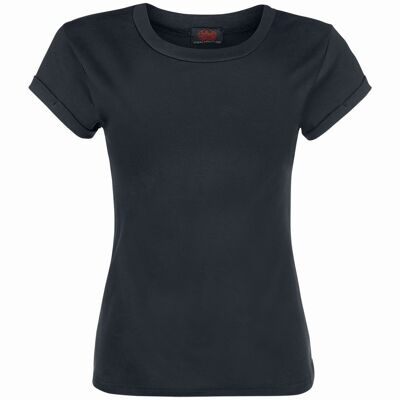 URBAN FASHION - Mädchen T-Shirt mit U-Boot-Ausschnitt und Flügelärmeln