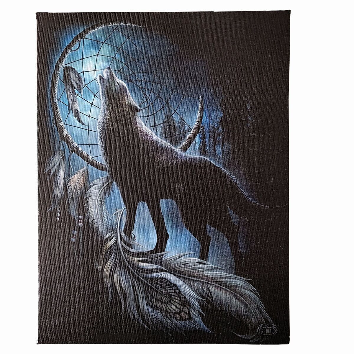 DE LA OSCURIDAD - Póster en lienzo 25x19cm