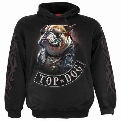 TOP DOG - Kapuzenpullover Schwarz