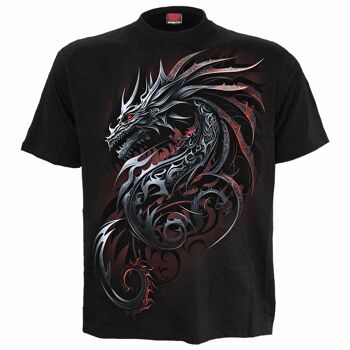 DRAGON SHARDS - T-shirt imprimé sur le devant Noir 1