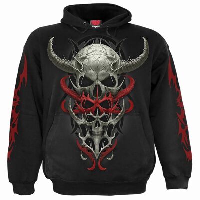 SKULL SYNTHESIS - Kapuzenpullover Schwarz