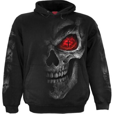 MUERTE MIRADA - Sudadera con capucha Negro