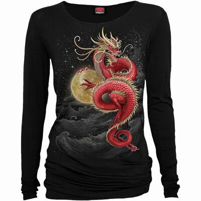 SHENLONG - Top holgado negro