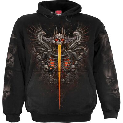 PORTES DE L'ENFER - Sweat à capuche Noir