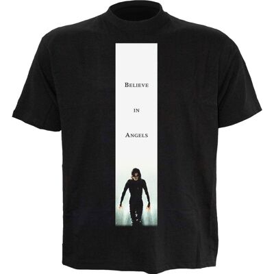 IL CORVO - POSTER ART - T-shirt con stampa frontale nera
