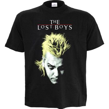THE LOST BOYS - DAVID AND LOGO - T-shirt imprimé sur le devant Noir 1