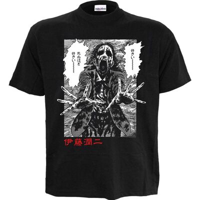 JUNJI ITO - GHOUL - T-shirt imprimé sur le devant Noir