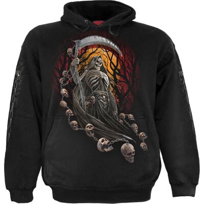 HARBINGERS - Felpa con cappuccio nera