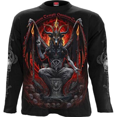 BAPHOMET - Langarm T-Shirt Schwarz