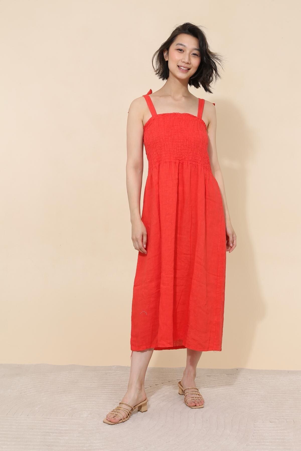 Abito in lino RIF. 19381