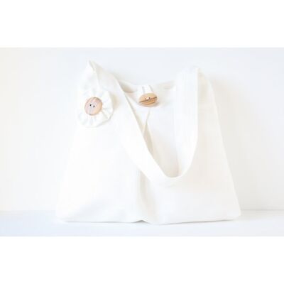 Off-white shoulder bag