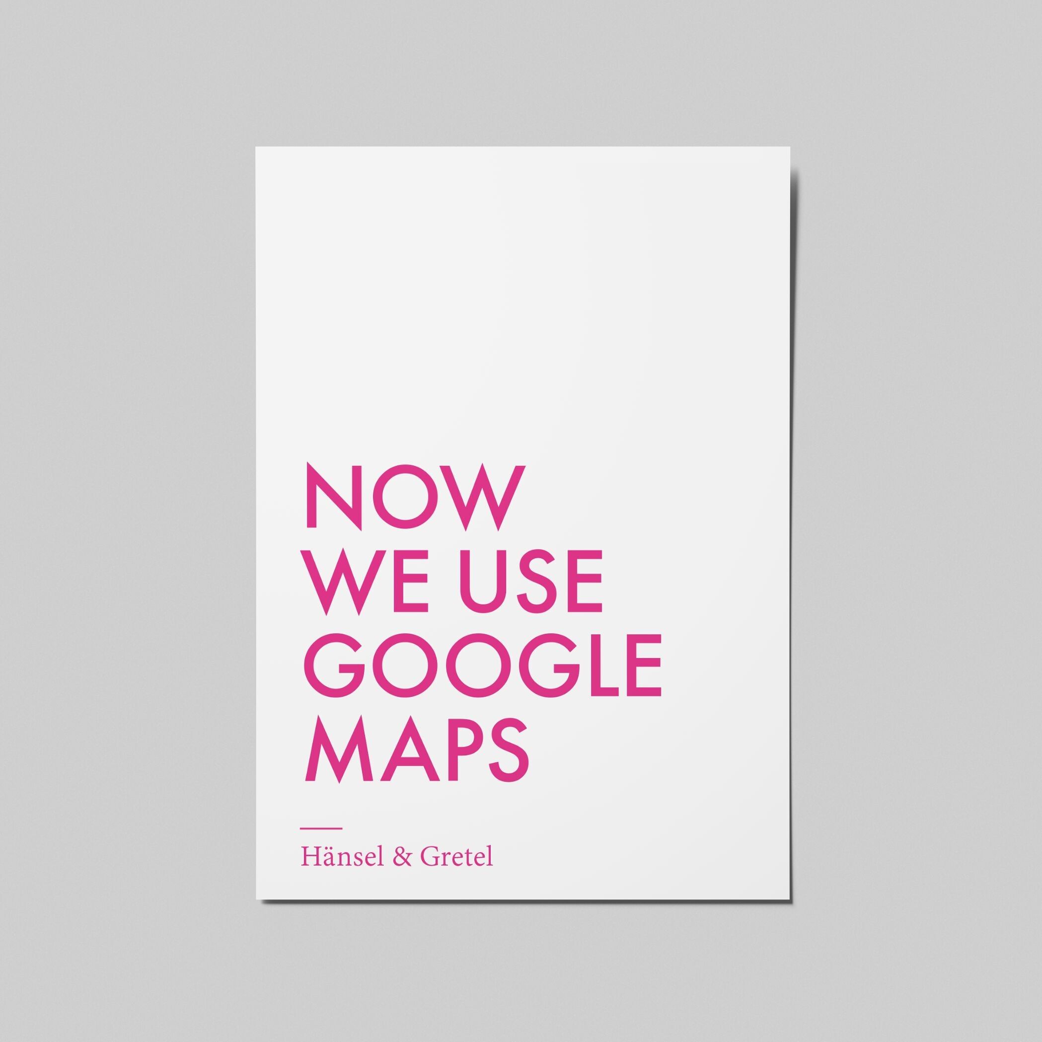 Postcard A6 Hansel and Gretel