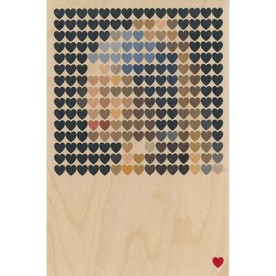 Artpixel Vermeer Holzkarte