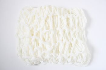 Echarpe infini en laine blanche - laine 3