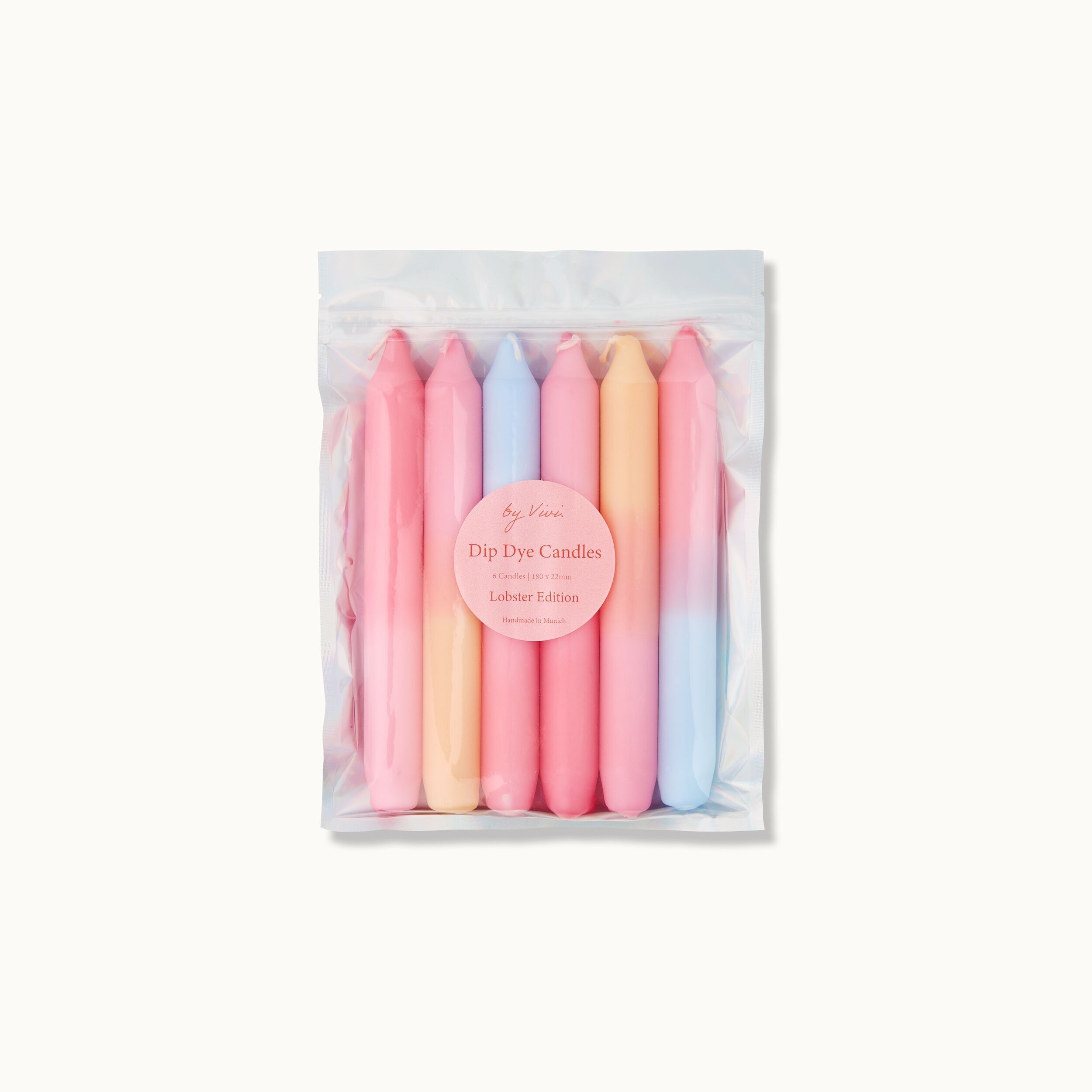 Ensemble de bougies Dip Dye : Édition Homard