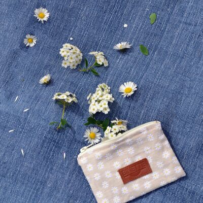 Pochette Binette Marguerite - Beige