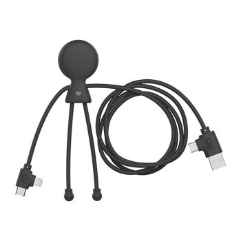 🔌 Cable de charge Mr Bio LONG Fast GRS - Black 🔌 1