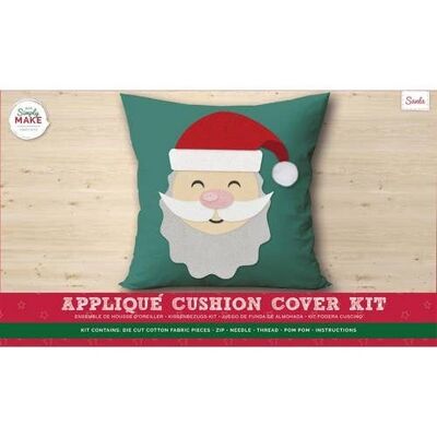 Kit copricuscino con applicazioni in feltro - Natale