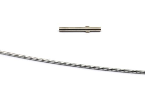Stainless steel Omega necklace 0,8mm 40cm