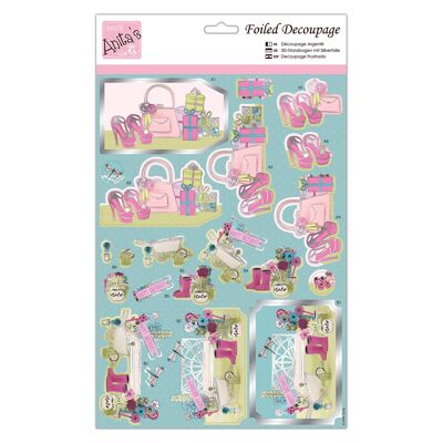 Anita's Girly Gifts Feuille de découpage colorée A4, fournitures d'accessoires pour l'artisanat, les loisirs créatifs en papier, le scrapbooking, la fabrication de cartes, l'origami, idéale pour l'artisanat pour adultes, ajoute un motif texturé aux projets d'artisanat