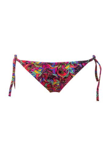 Maillot de bain deux-pièces - bas bikini nouette - ARTISTE - imprimé multicolore 3