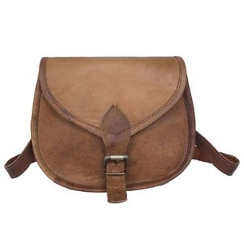 Aasia Leather Shoulder Bag