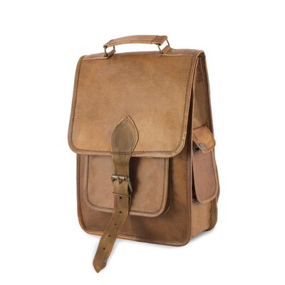 Azra Leather Backpack 14 "