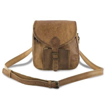 Durga Leather Shoulder Bag