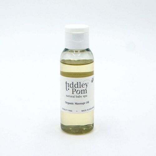 Tiddley Pom Organic Sunflower Baby Massage Oil 50ml