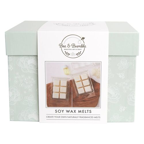 Bee & Bumble Make Your Own Soy Wax Melts, Set Of 3, 300g Wax, Craft Kit Set, DIY, Art And Crafts, Wax, Unique Gift