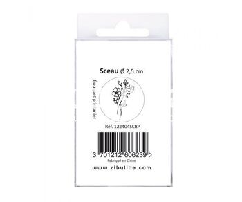 Sceau 25 mm - Bouquet printanier 5