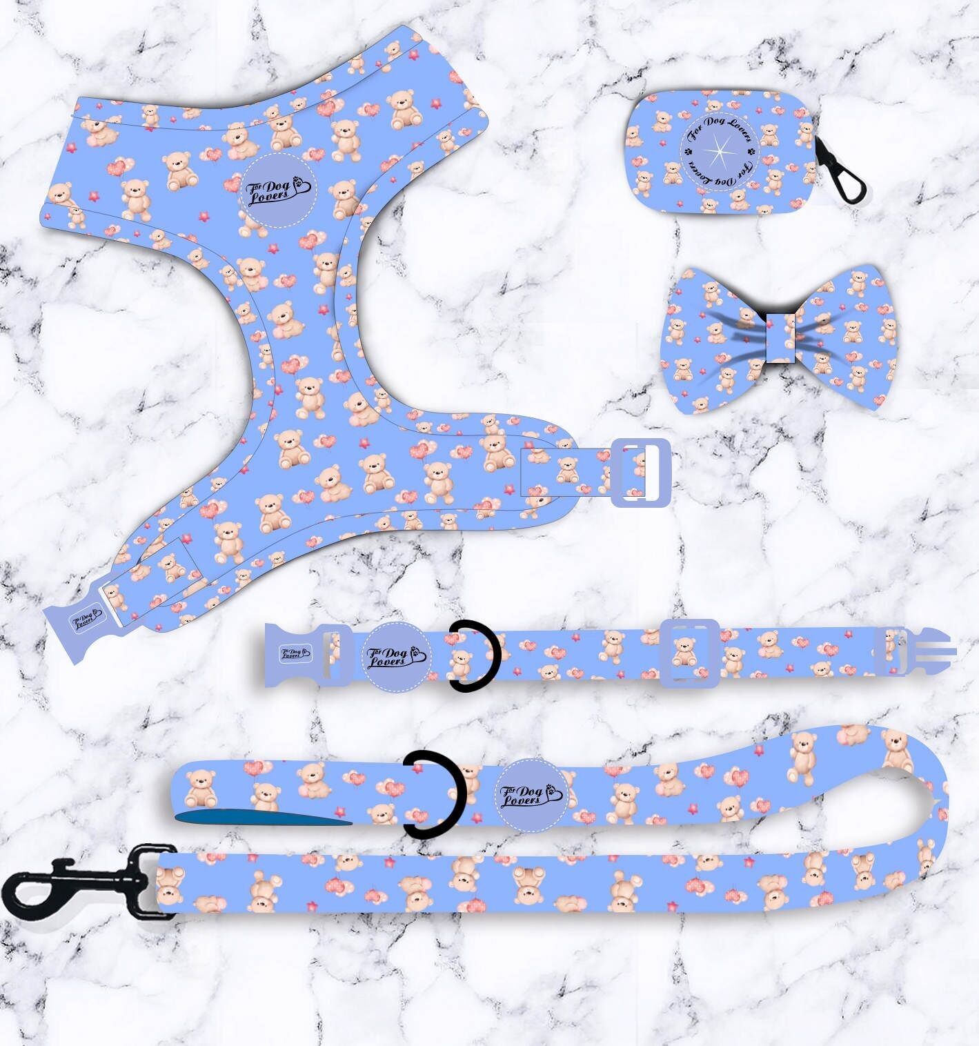 Tutti hanno bisogno di un collare per cani a forma di orsacchiotto