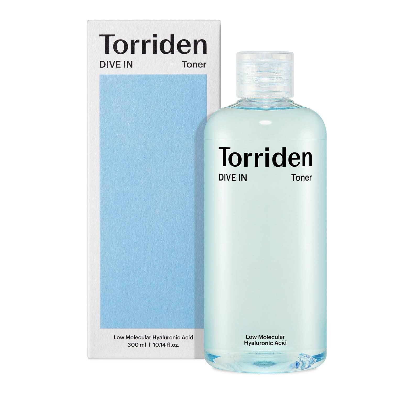 Torriden DIVE-IN Toner mit Hyaluronsäure und niedrigem Molekulargewicht, 300 ml