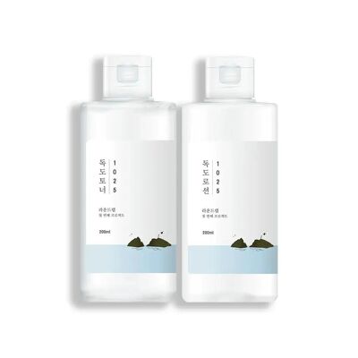 Round Lab 1025 DOKDO Toner 200ml+DOKDO Lotion 200ml Set