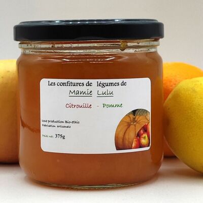 Confiture Citrouille - Pomme - 375 g