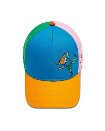 koaa – Pippi Brindacier « Kunterbunt » – casquette de baseball bleu/vert/rose 8