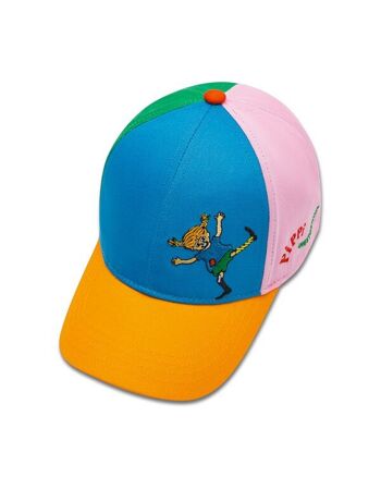 koaa – Pippi Brindacier « Kunterbunt » – casquette de baseball bleu/vert/rose 13