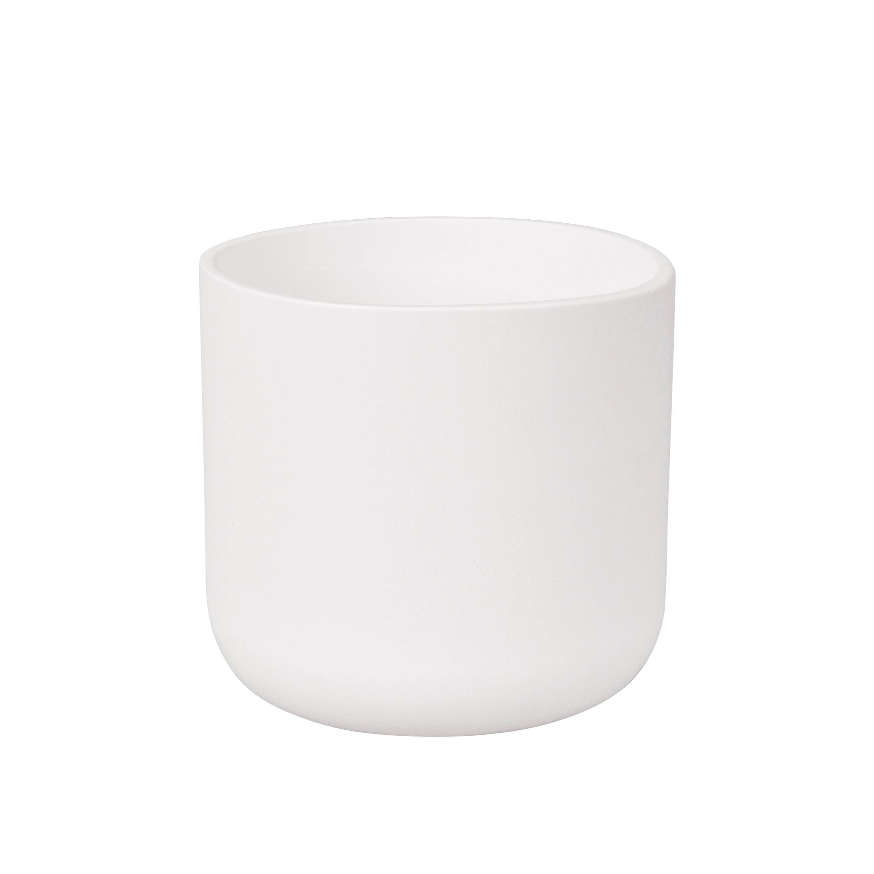 POT EN CÉRAMIQUE BLANCHE SITA