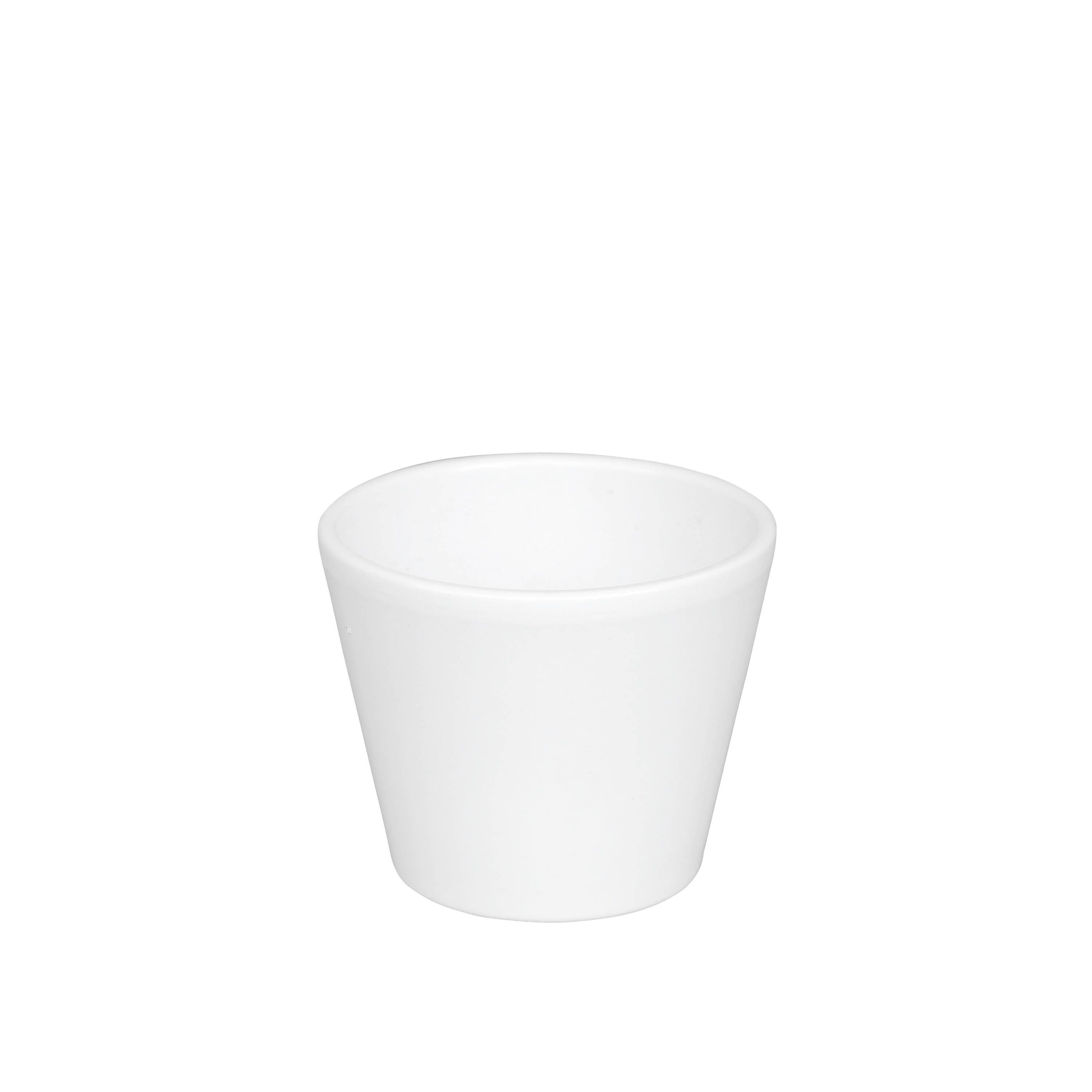 POT CÉRAMIQUE VERRE CACTUS BLANC