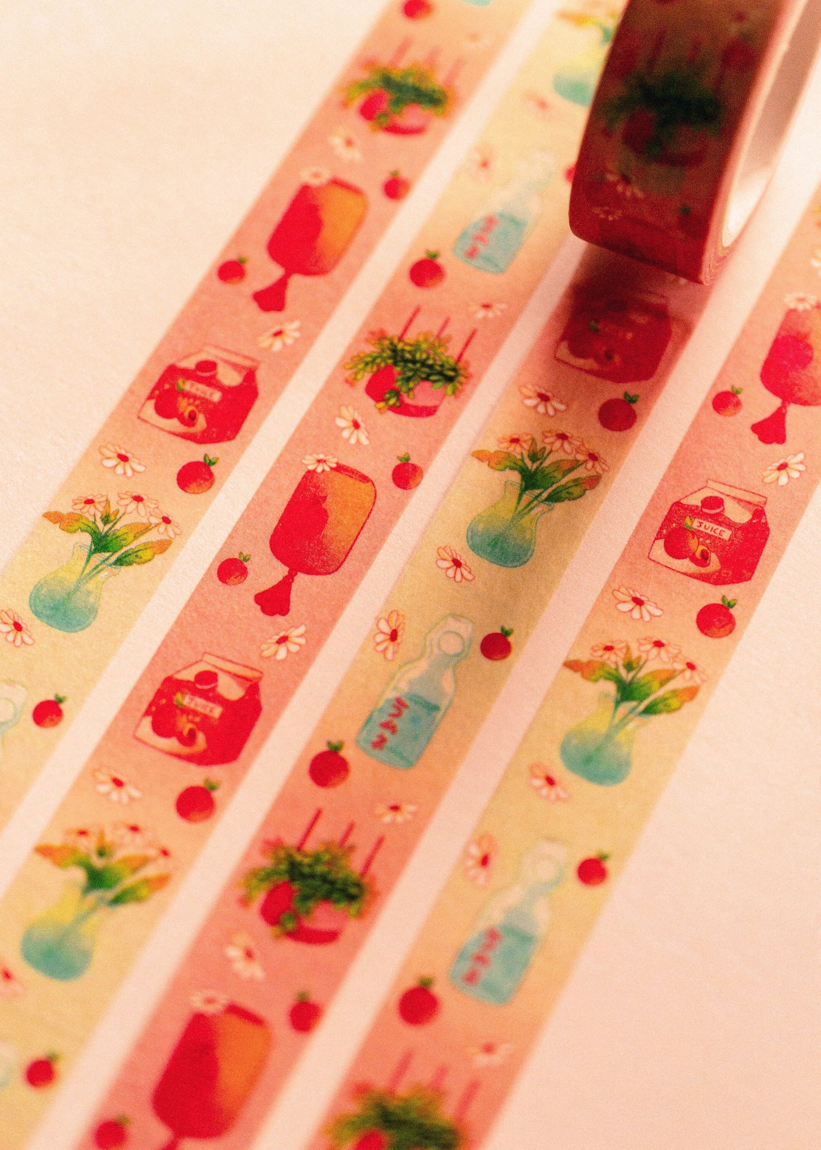 Nastro adesivo Washi - Pesca estiva