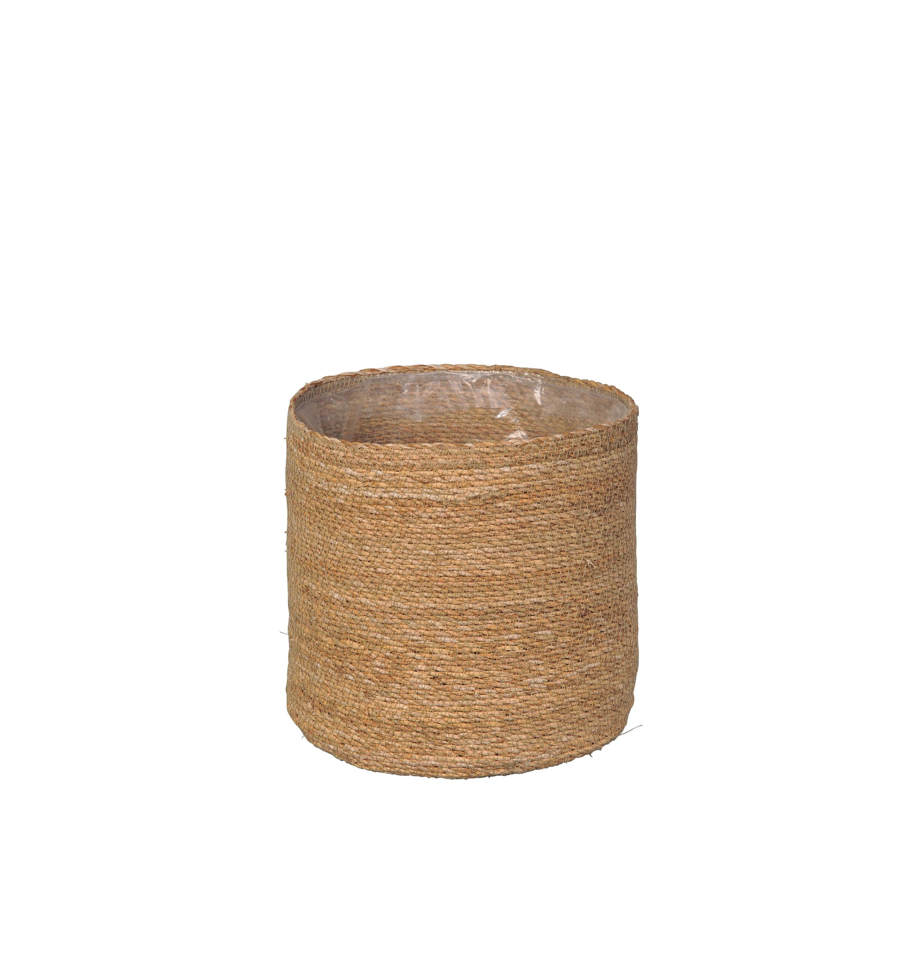 LOT DE 3 POTS EN OSIER MINI CYLINDRE GAMO