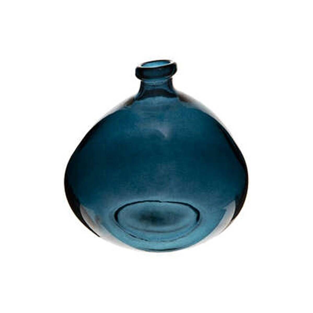 Vaso rotondo in vetro riciclato Storm D23cm