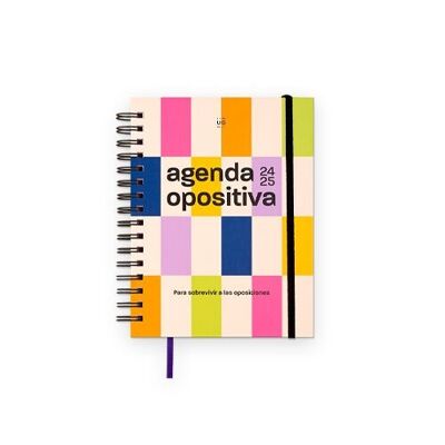 UO Agenda Escolar "Opositiva" Día página 2024-25