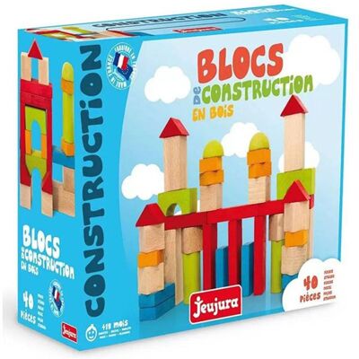 JEUJURA - Building Blocks - 40 Pieces