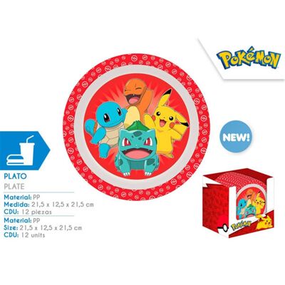 Assiette Pokemon