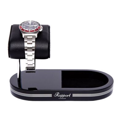 Pantalla de reloj para hombre - Negro